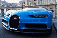 Bugatti Chiron Carspotting à Paris 2016