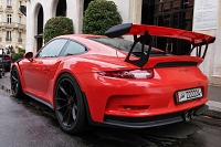 Porsche 911 GT3 RS Carspotting à Paris 2016