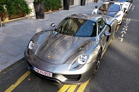 Porsche 918 Spyder Carspotting à Paris 2016