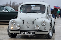 Renault 4CV Rassemblement au château de Vincennes, février 2017