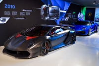 Lamborghini Sesto et Asterion Elemento Usine et Museo Lamborghini à Sant'Agata Bolognese