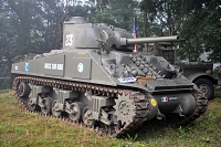 Sherman M4A2 arci sur aube balmoral Tanks in Town 2017