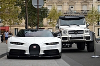  Les Bugatti Chiron débarquent à Paris