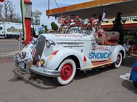  Carspotting sur un bout de la Route 66 en Arizona