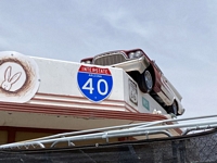  Carspotting sur un bout de la Route 66 en Arizona