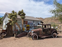 Carspotting sur un bout de la Route 66 en Arizona