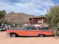  Carspotting sur un bout de la Route 66 en Arizona