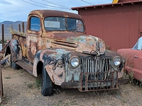  Carspotting sur un bout de la Route 66 en Arizona
