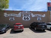  Carspotting sur un bout de la Route 66 en Arizona