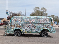  Carspotting sur un bout de la Route 66 en Arizona
